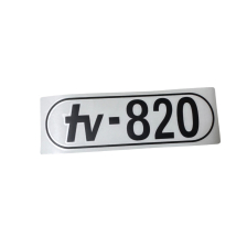 Nalepnice Tv 820