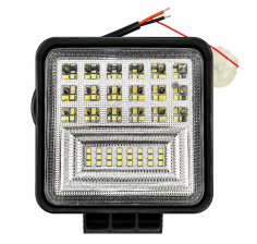 Far radni led pravougaoni 108x108x30 126W 1360LM