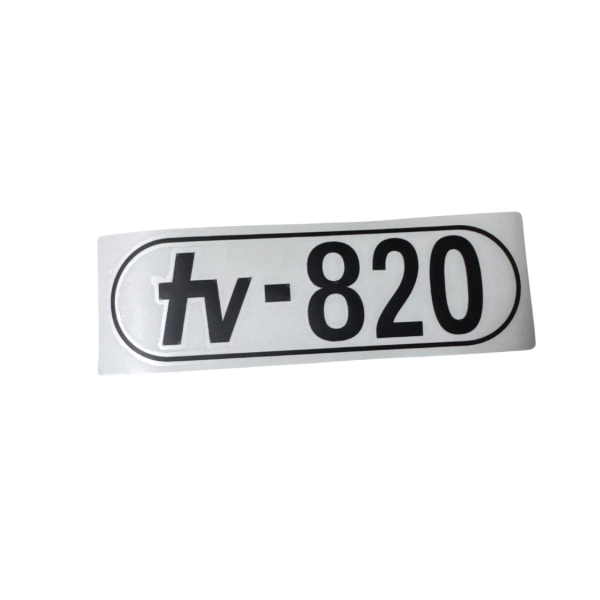 Nalepnice Tv 820