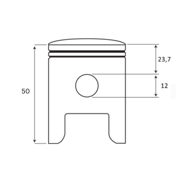 Klip H 365 372 X-Torq Fi 50 Mm Bolcna 12 Mm Aip