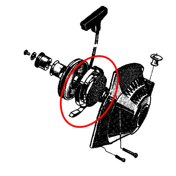Povratna opruga Husqvarna 650 770