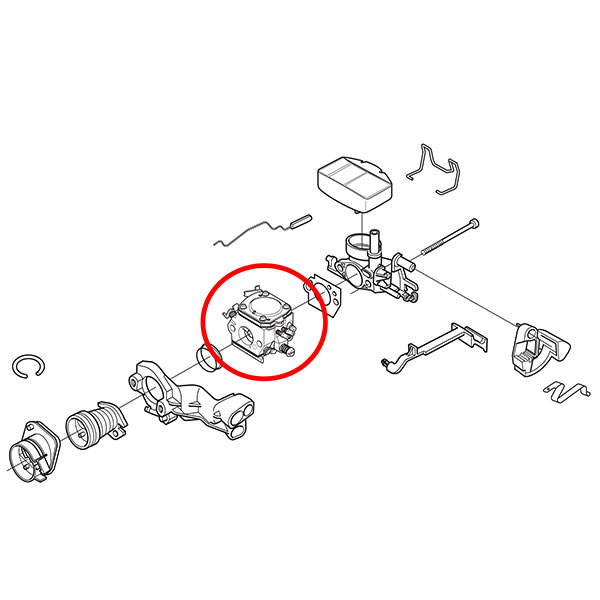 Karburator Husqvarna 357 359 THORP