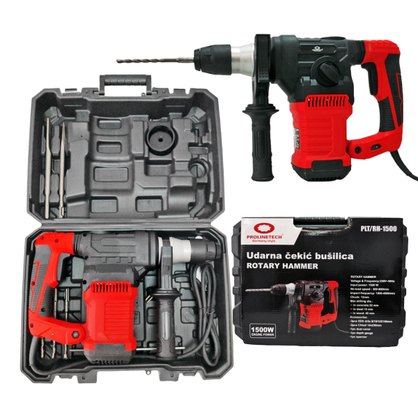 PROLINETECH Udarna čekic bušilica Germany Style PLT/RH-1500
